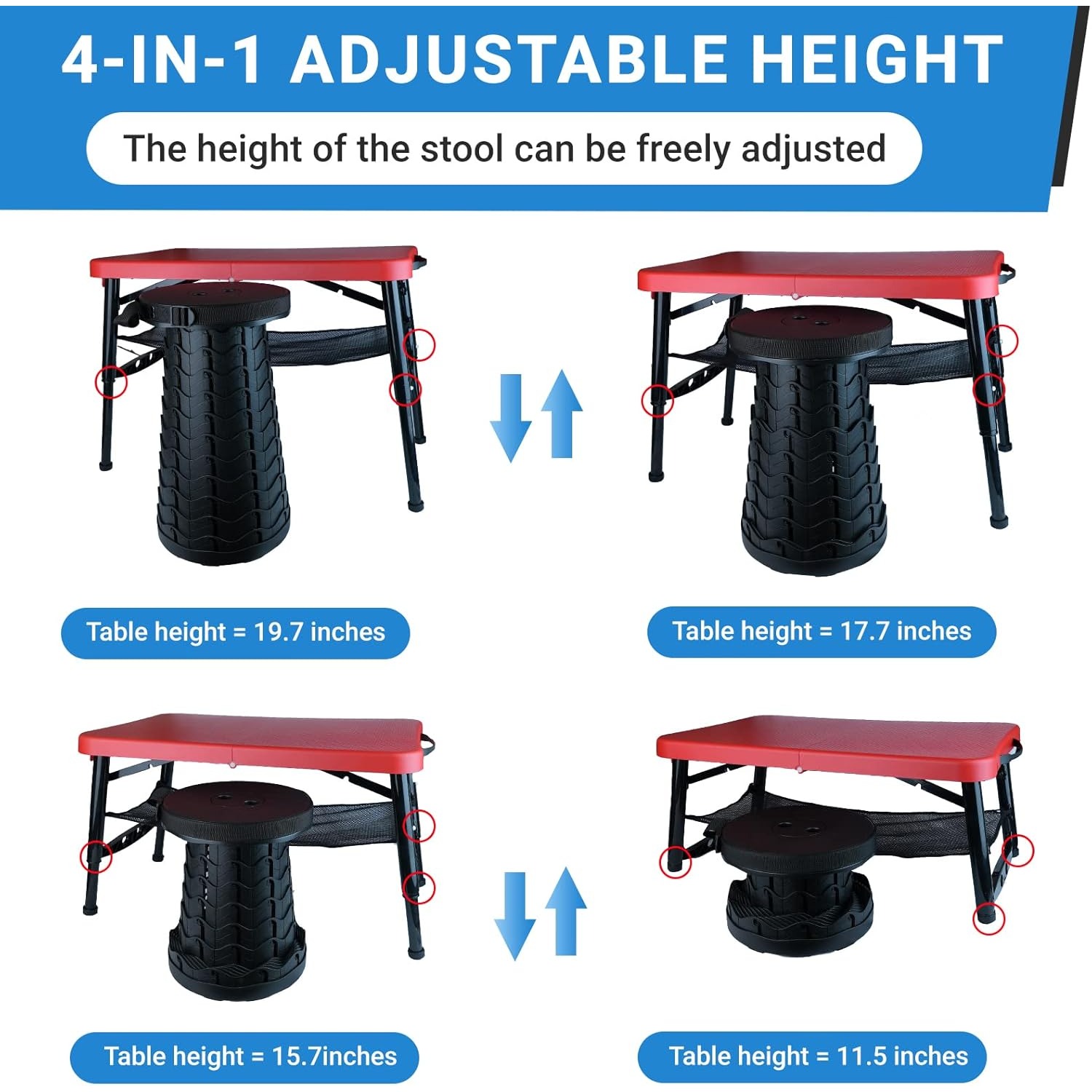 Zestaw składanych stołów i sto – Camping Cooking Table Foldable recenzja i cena