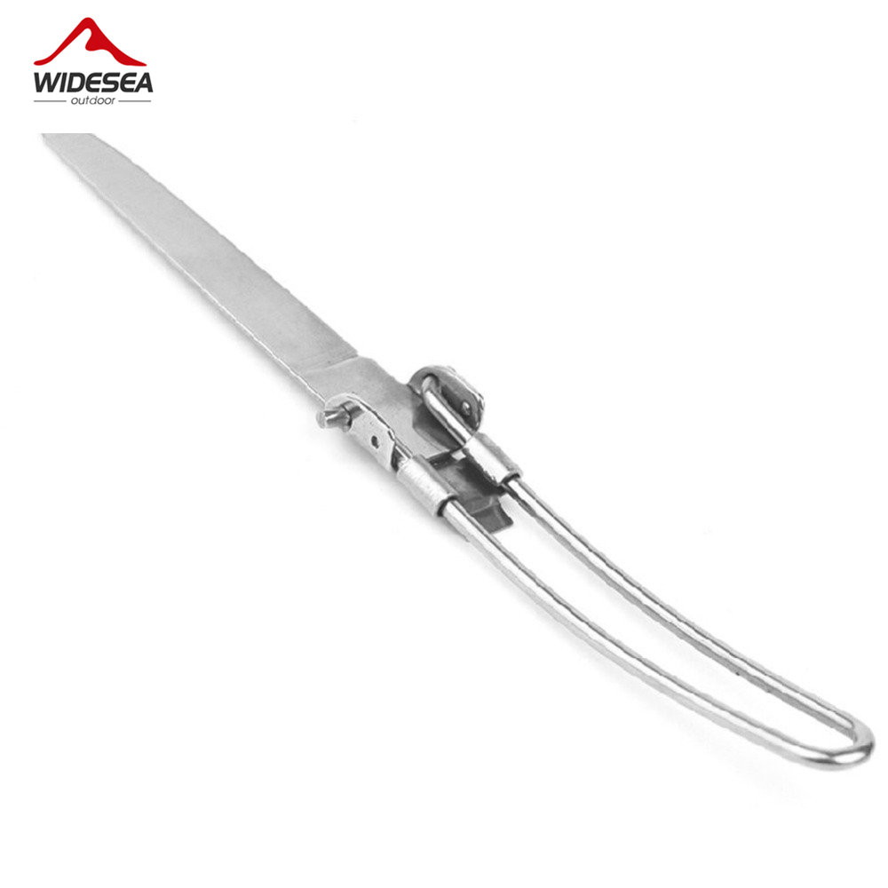 3 szt. 1 zestaw Przenośny zest – Camping Cooking Set Stainless Steel recenzja i cena